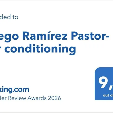 Lägenhet Diego Ramirez Pastor- Air Conditioning
